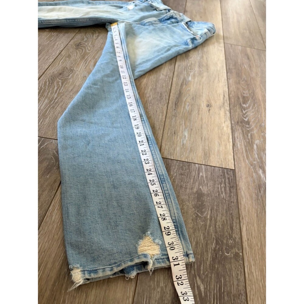 MOTHER Superior High Waisted Rider Skimp Straight Leg Jeans: The Confession - Picture 14 of 15
